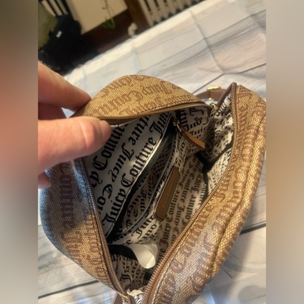 Juicy Couture Modern Chic Medium Macroon Dot Backpack- Brown 🔥EUC🔥 - Picture 8 of 15